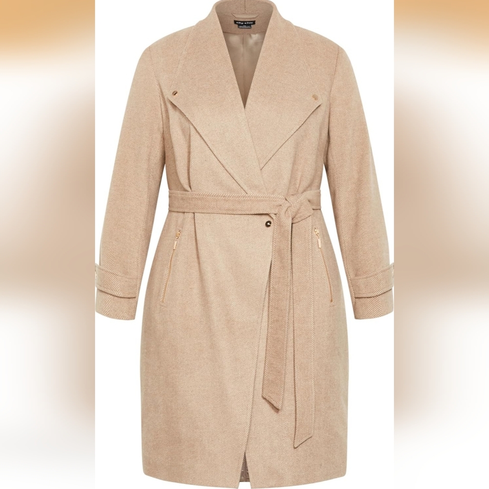 NWT City Chic Isabella Coat